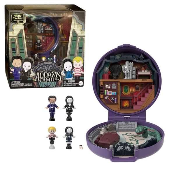NIB. Polly Pocket Collector The Addams Family Compact - Picture 2 of 7
